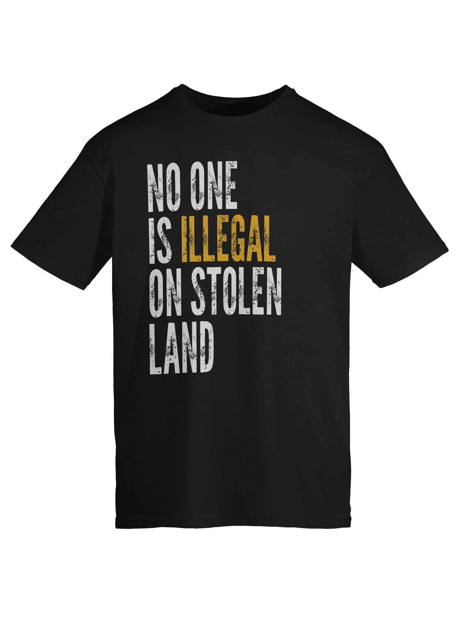 No One Is Illegal on Stolen Land Shirt product image (2)