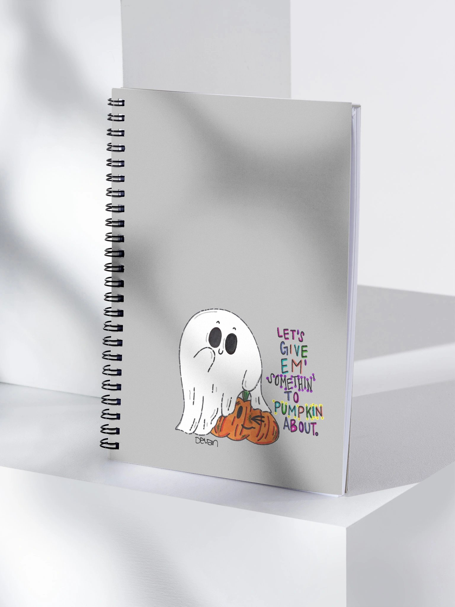 Ghost: Let's Give Em' Pumpkin Notebook product image (4)