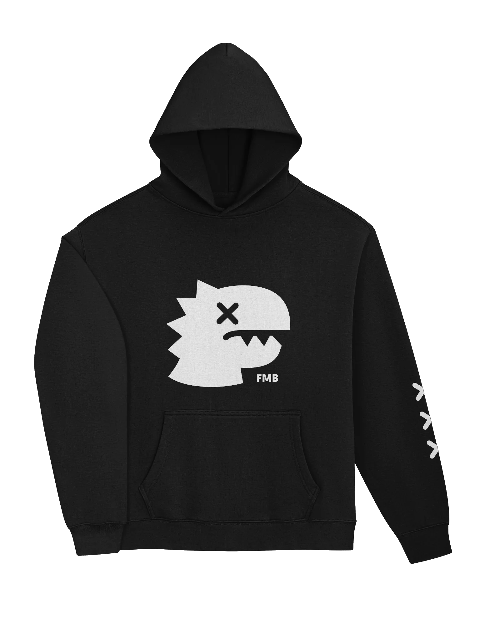 FMB | JETLAG DINO Premium Hoodie Black product image (3)