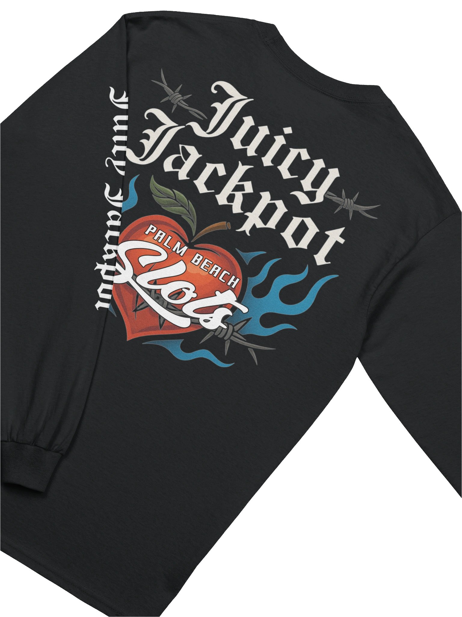 Juicy Jackpot Heart Long Sleeve Tee product image (7)