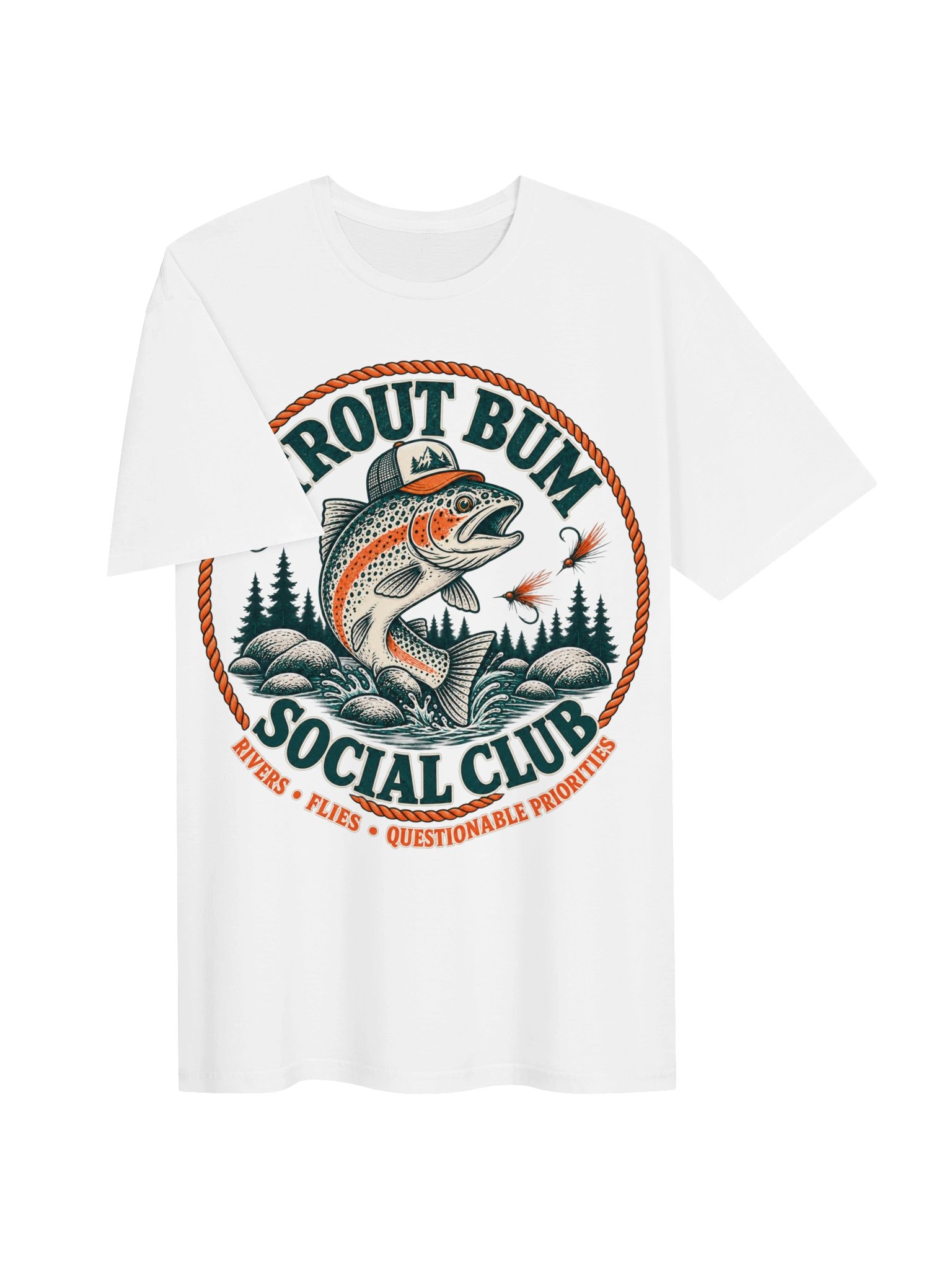 Trout Bum Social Club T-shirt product image (53)