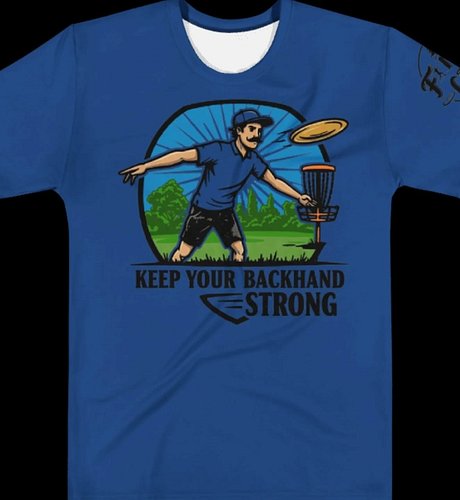Always keep your back hand strong. Get this and other quality shirts in the Fancy Lads Shop. Order over $75 receive 10% and f...