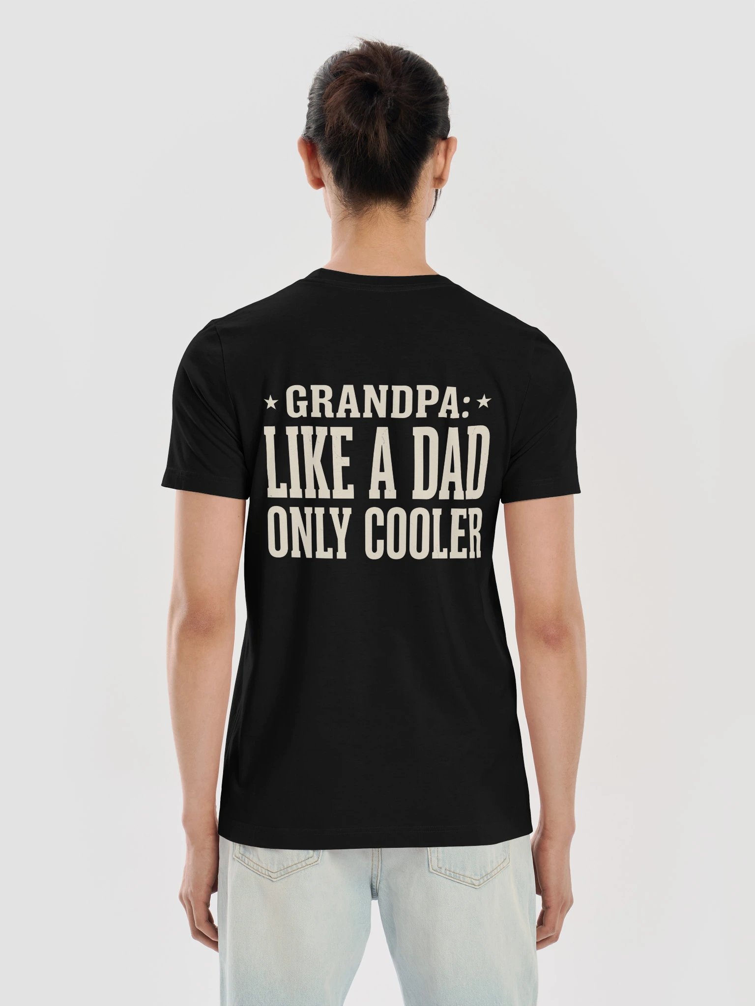 Grandpa Like A Dad Only Cooler Shirt — Funny Grandpa Gift product image (11)