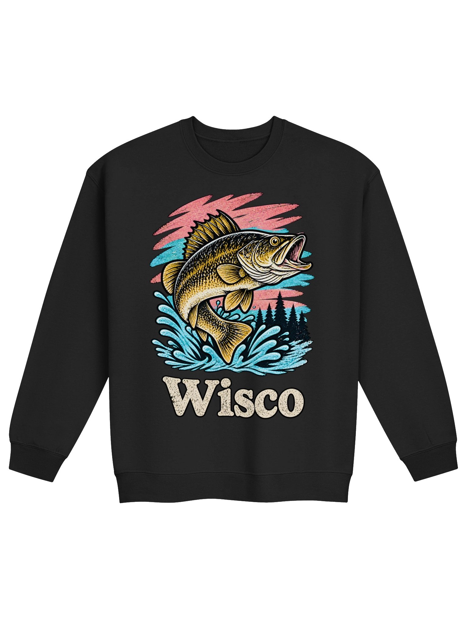 Wisco Jumping Fish Crewneck product image (1)
