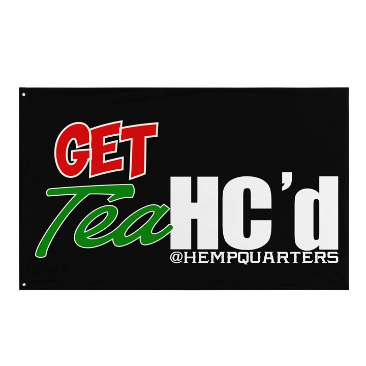 Get Tea HC'd Wall Flag product image (2)