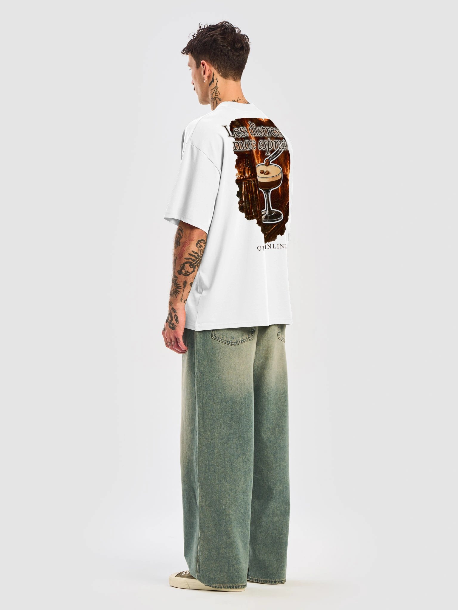 QTC Mainline 002 — Less Distresso Tee product image (8)