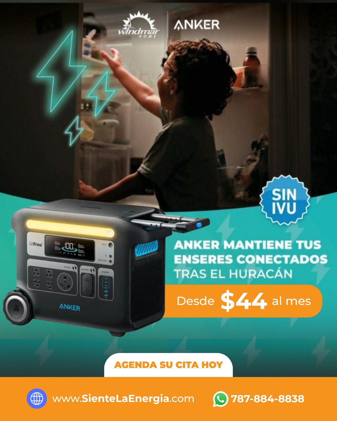 Anker SOLIX F2600 - Generador Portátil de Energía 2400Wh (2800Wh Peak) product image (5)