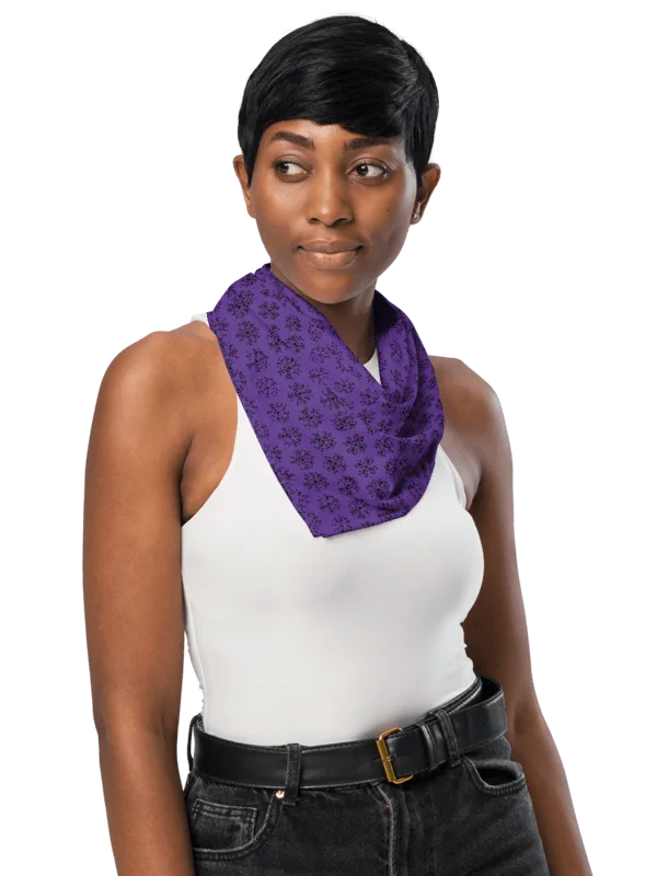 Deep Purple Mandala Bandana product image (5)