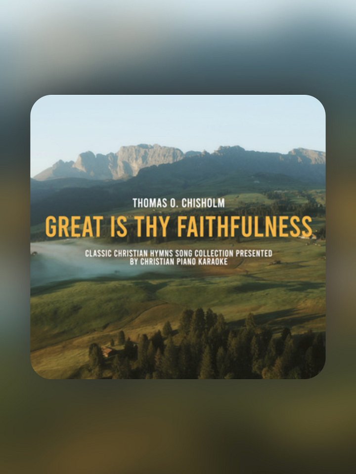 Great Is Thy Faithfulness product image (1)
