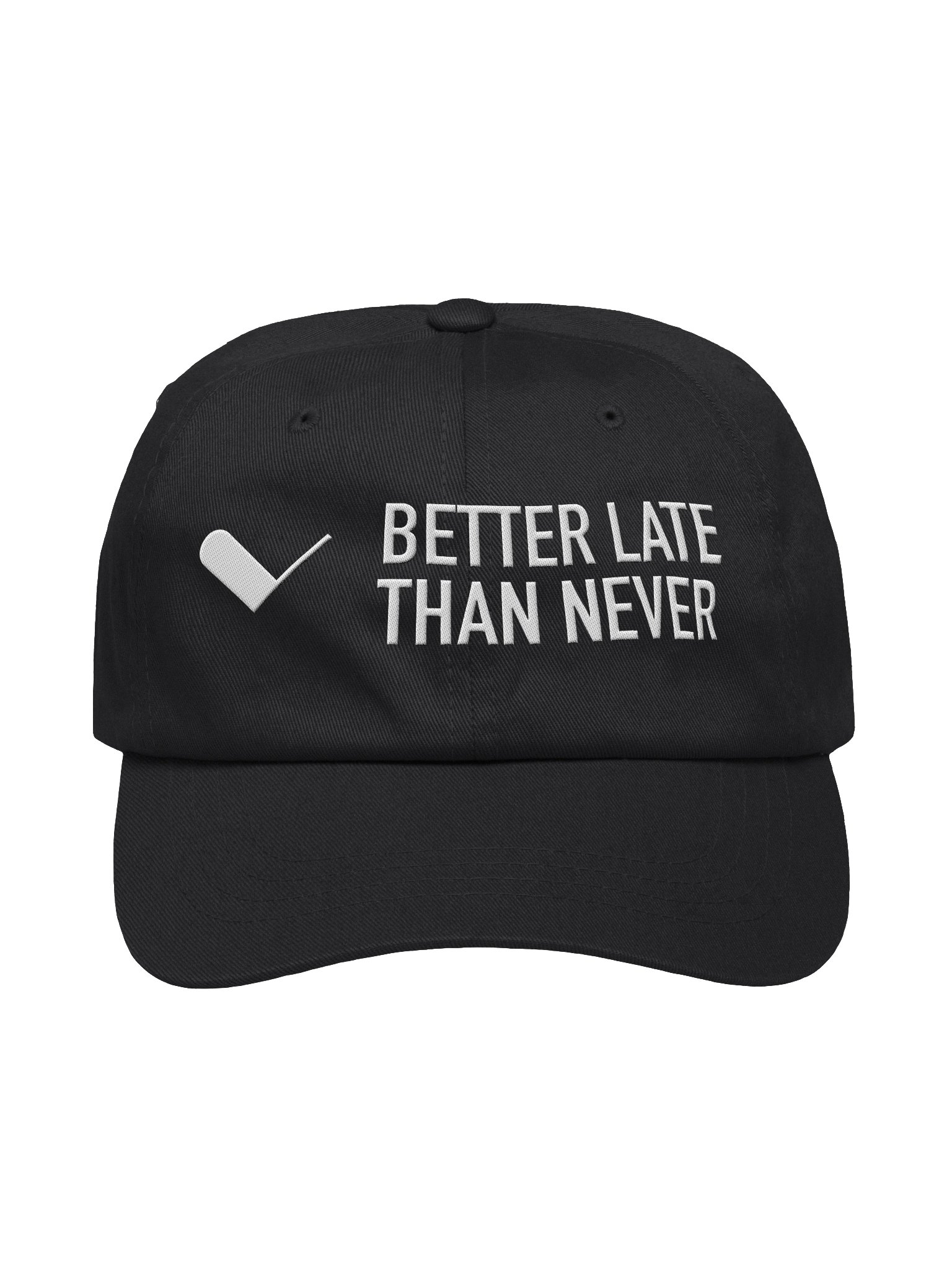 Better Late Than Never Dad Hat product image (2)