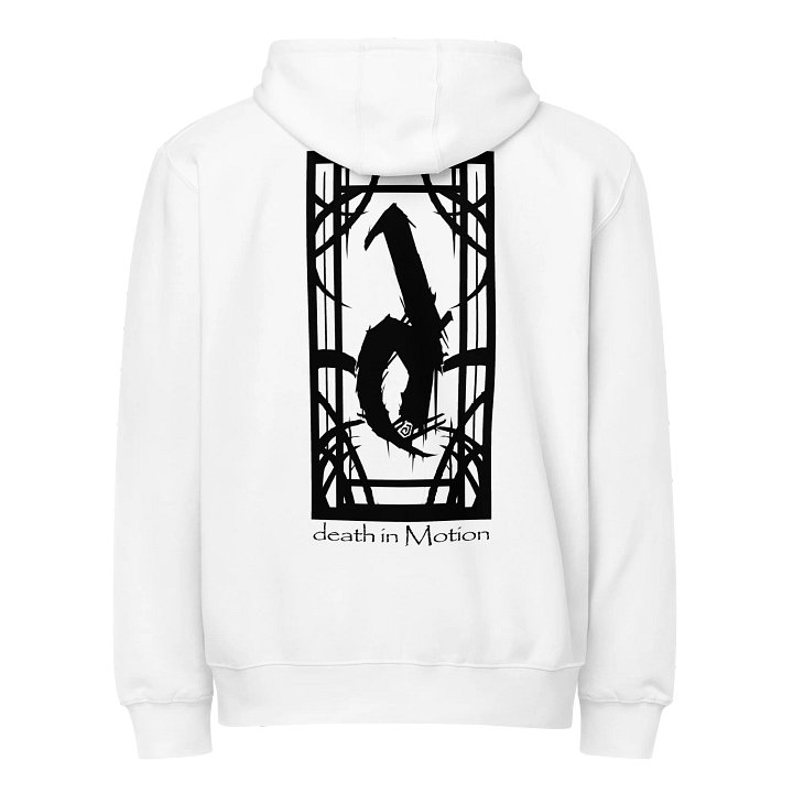diM.wiT. Zip Up White Hoodie product image (2)