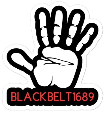 Blackbelt1689 Logo Sticker product image (1)