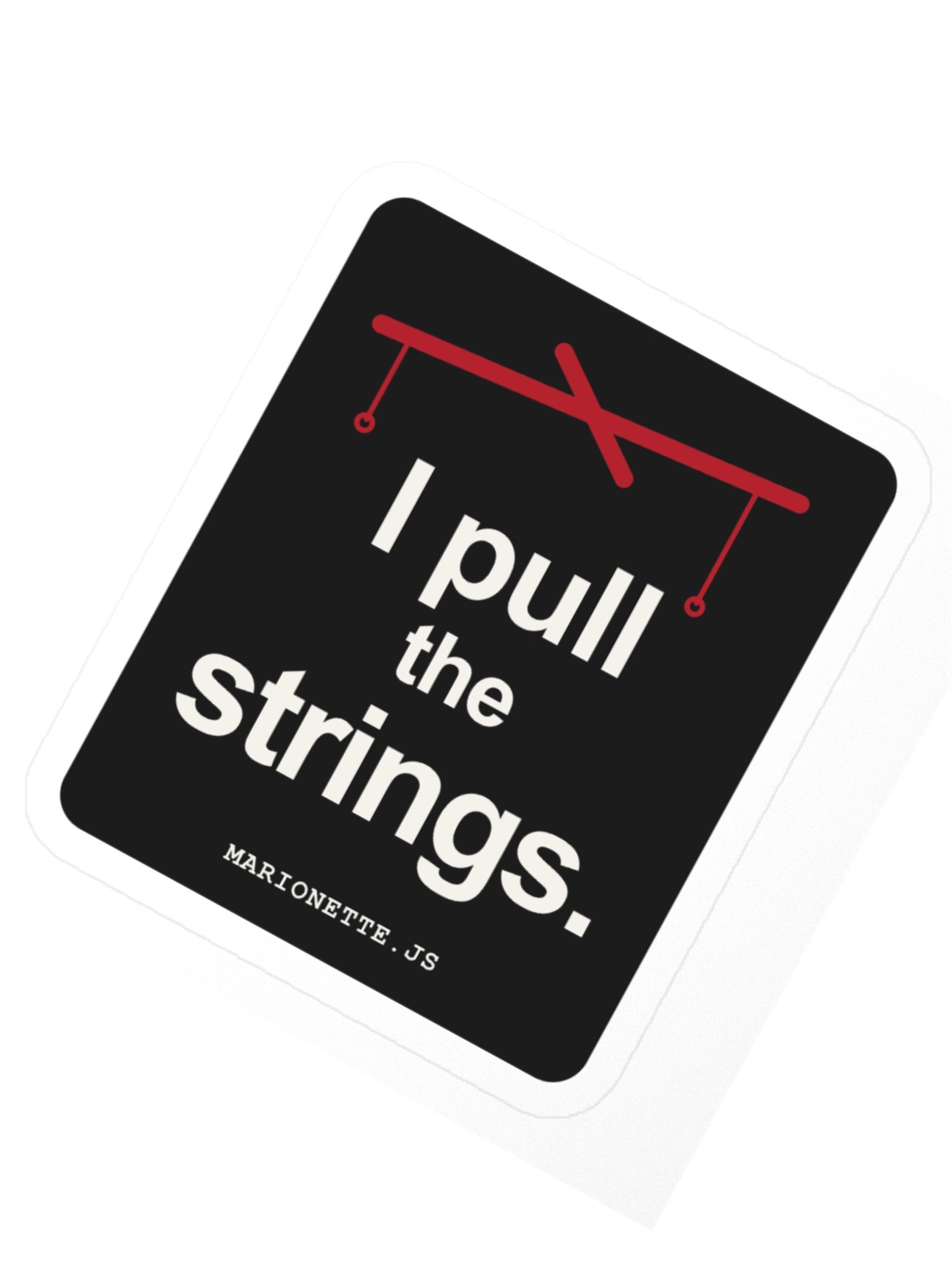 I Pull the Strings. Sticker product image (2)