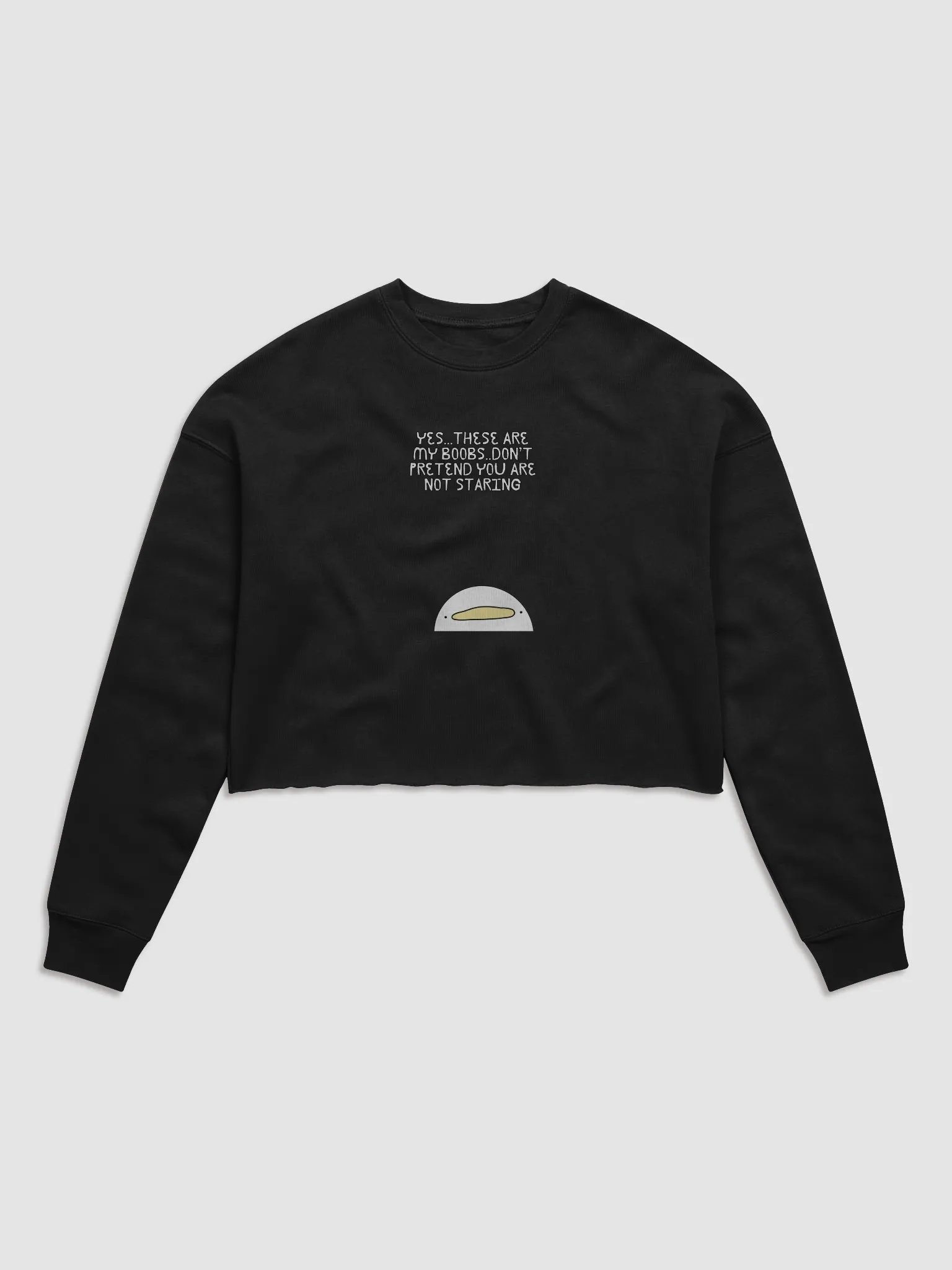 Peaky Duck Statement Crop Sweatshirt product image (1)