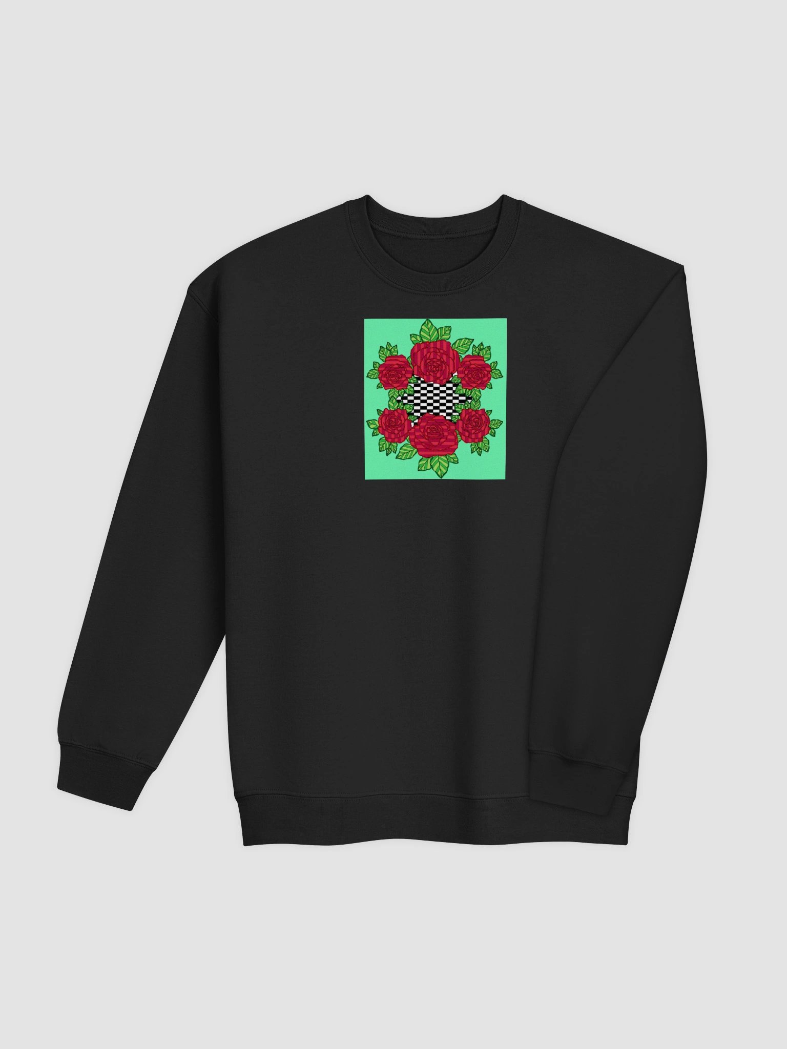 Crewneck Sweatshirt (Rose-Green) product image (20)