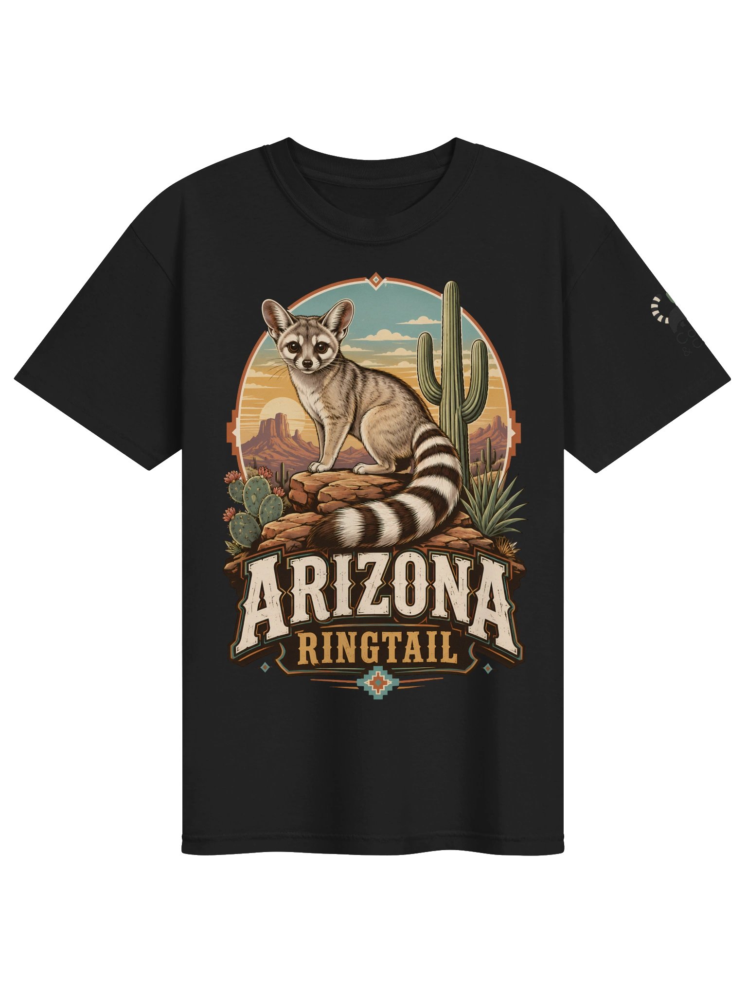Arizona Ringtail Desert Graphic Tee product image (1)
