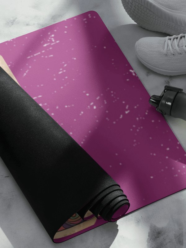 Imagination Creates Your Reality Frog Yoga Mat product image (2)