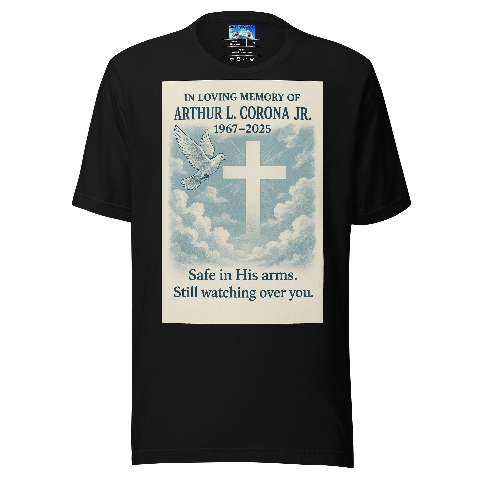 Memorial Dove and Cross T-Shirt product image (1)