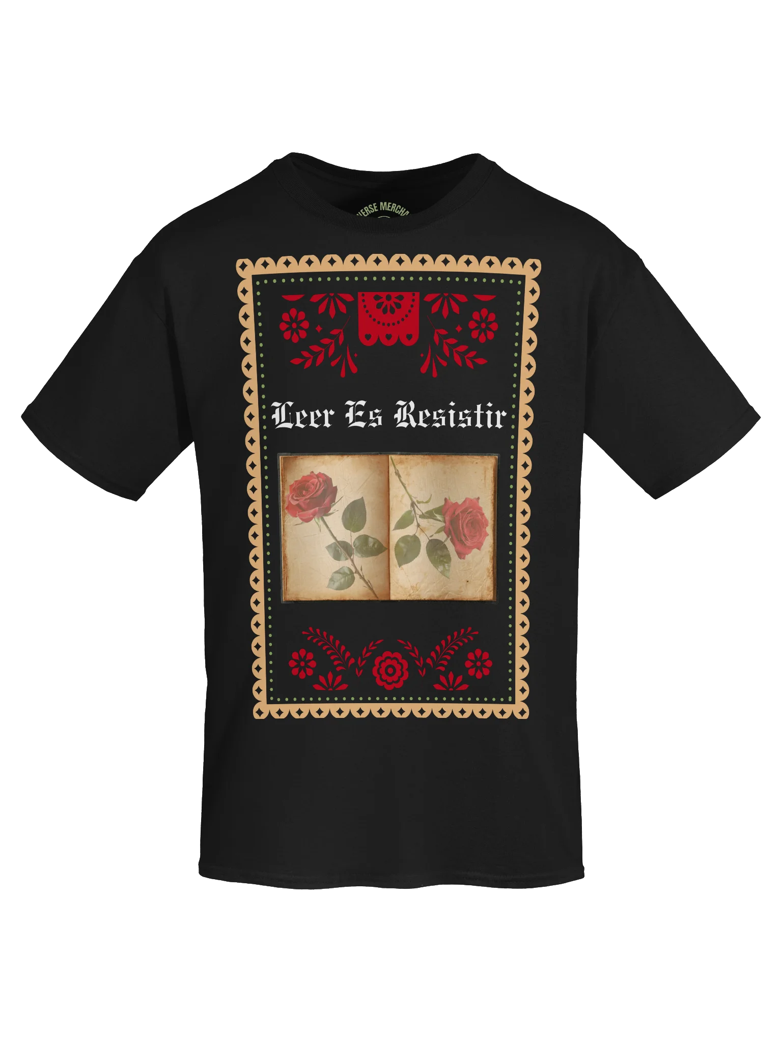 Leer Es Resistir Gothic Folk Tee product image (15)