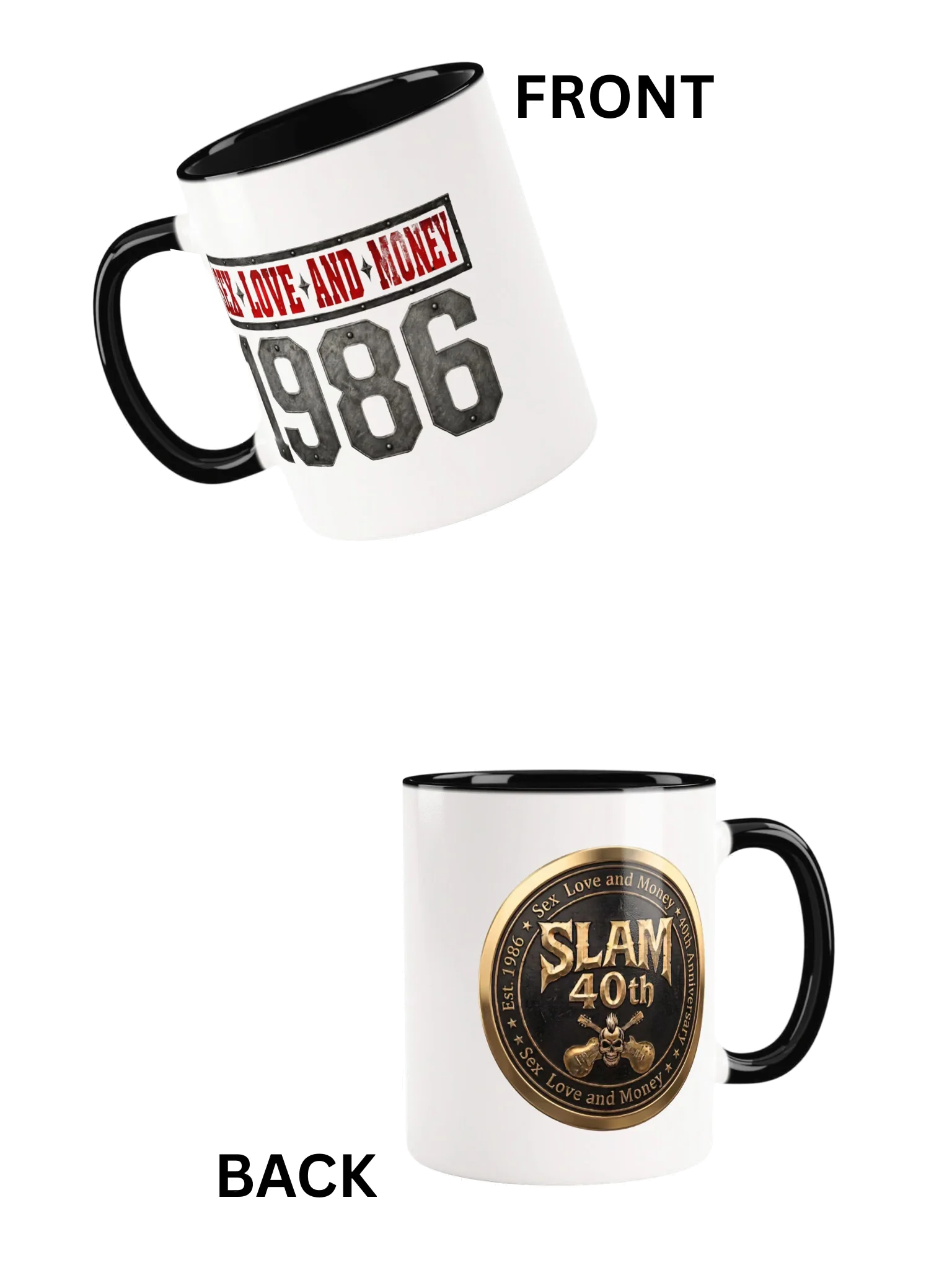 SLAM Color-Inside Ceramic 40th Anniversary Mug product image (1)