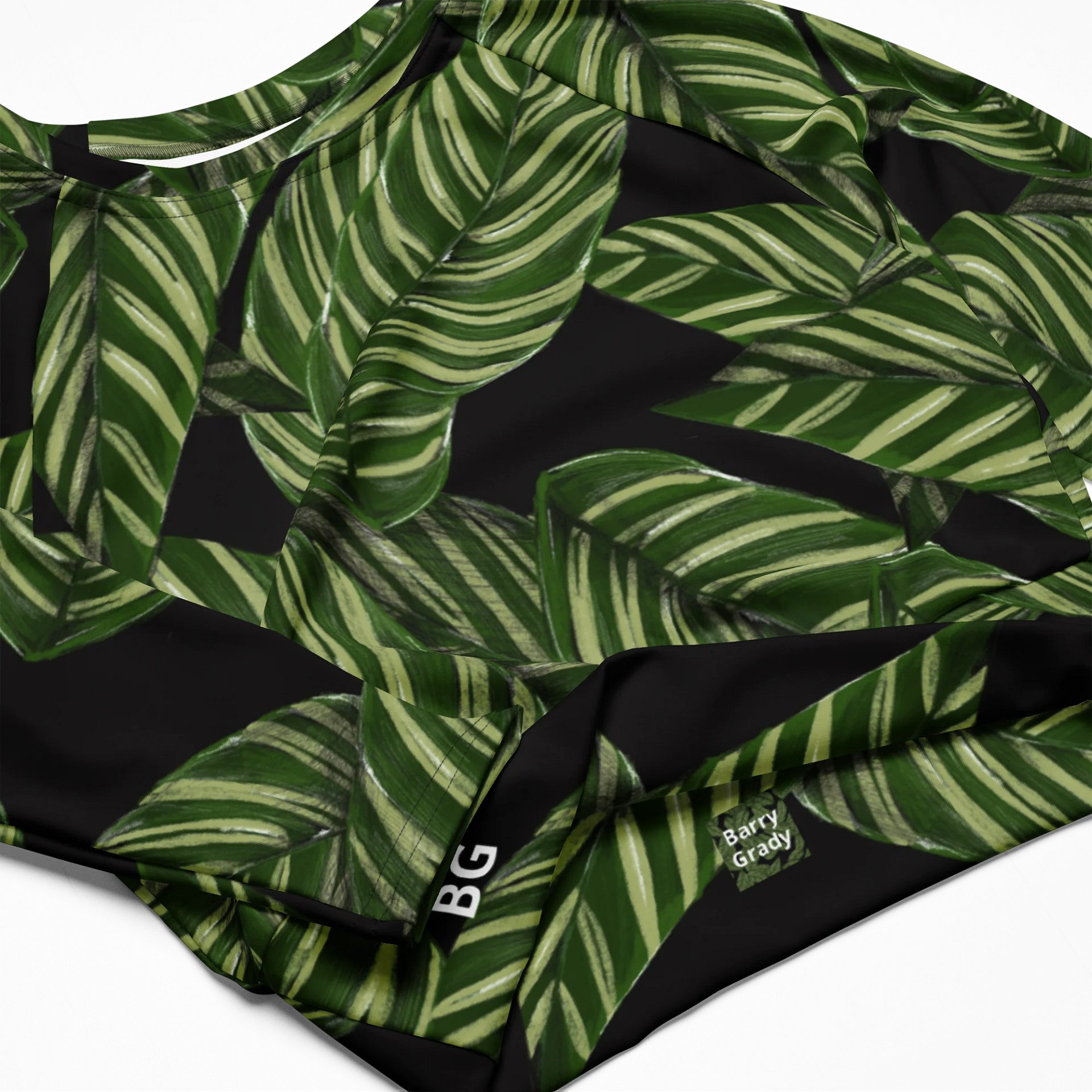 Barry Grady Leaf Recycled Crop Top product image (4)