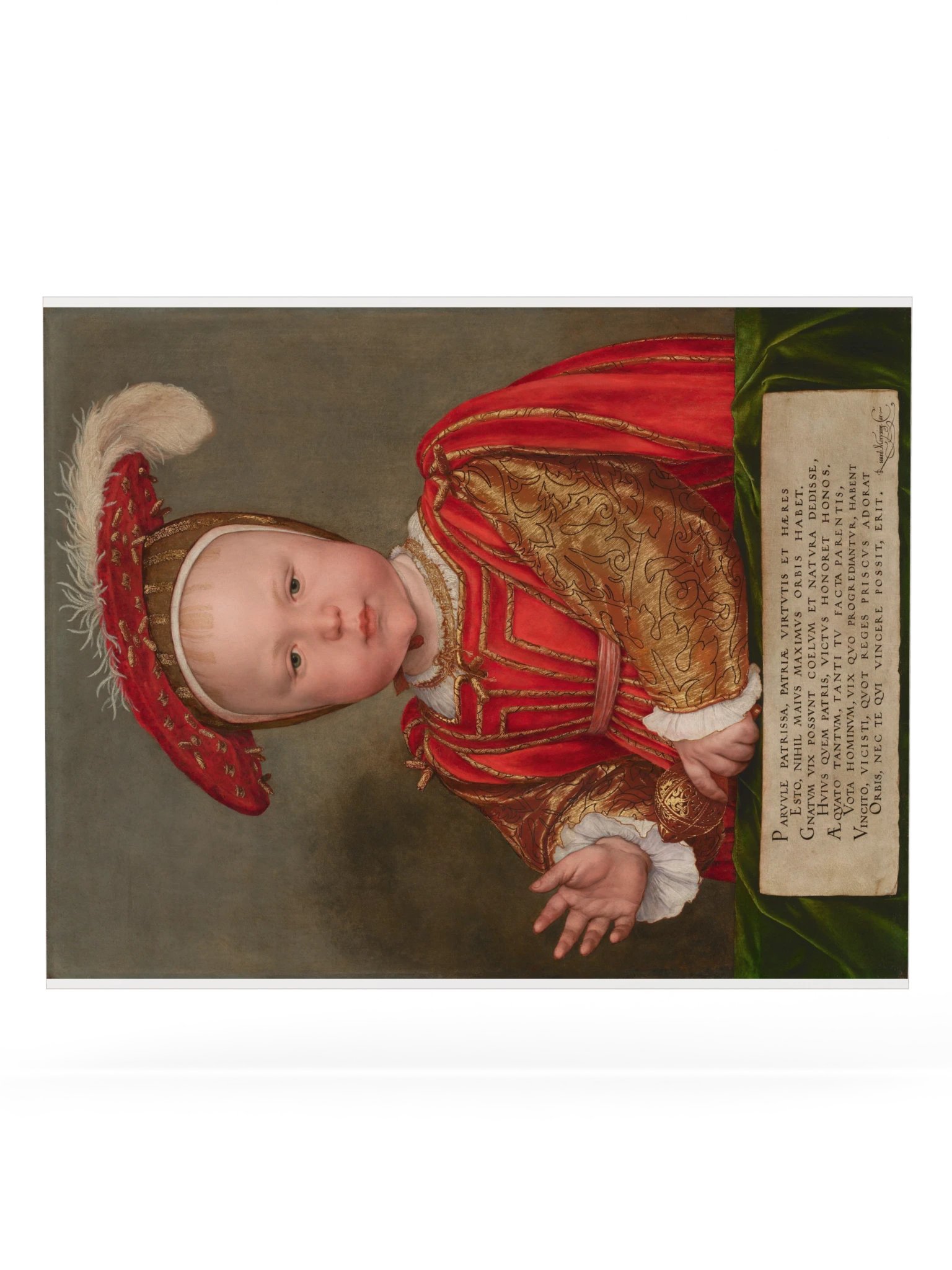 Hans Holbein the Younger, Edward VI as a Child Fine Art Print product image (34)
