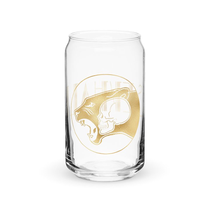 Logo Gilded Can-Shaped Glass product image (1)