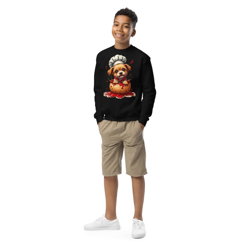 Chef Cilli Dog Youth Sweatshirt product image (1)