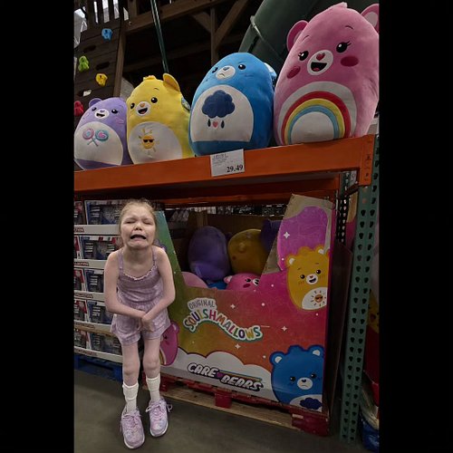 We had to stop at Costco the other night to get supplies, since we just got back from a long trip. I swear Ana has some sort ...