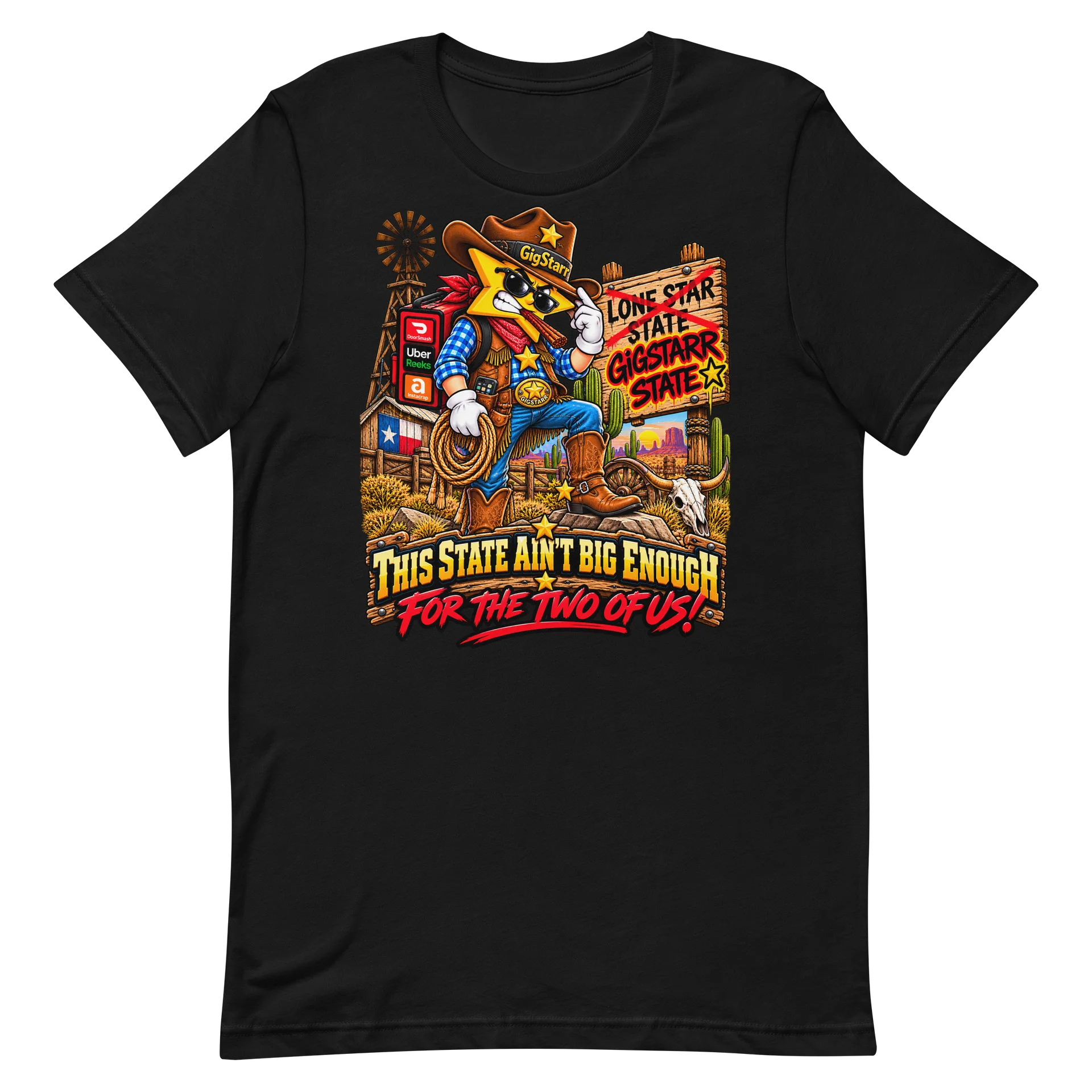 The GigStarr State – Texas Cowboy Tee product image (2)