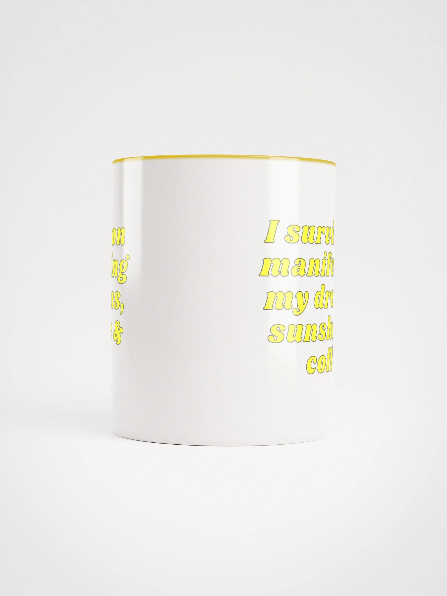Sunshine & Coffee Manifestation Ceramic Mug product image (5)