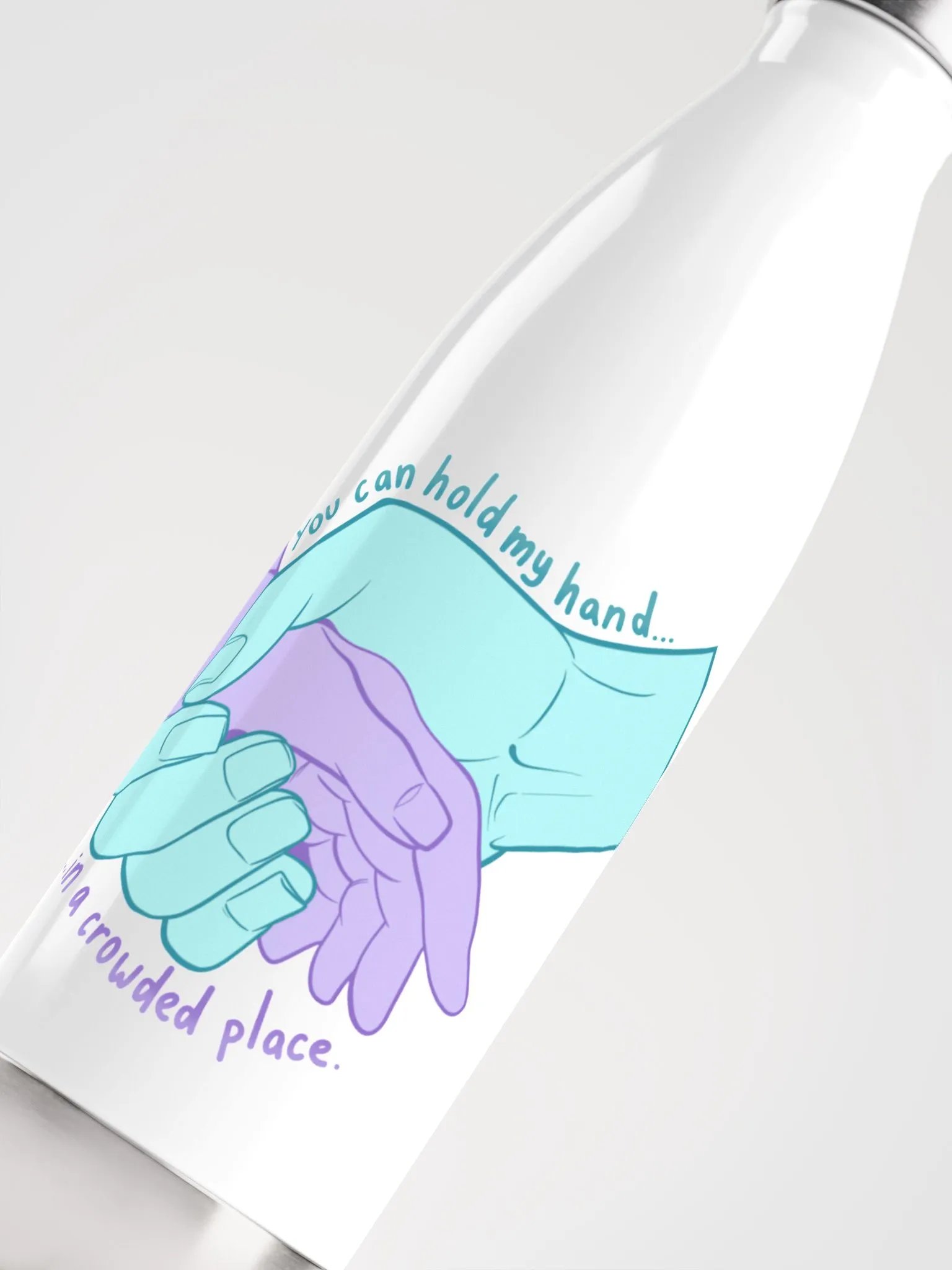 Crowded Places - Water Bottle product image (4)