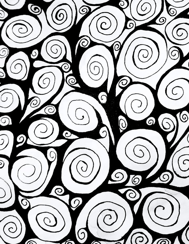 Spiral Coloring Page product image (1)