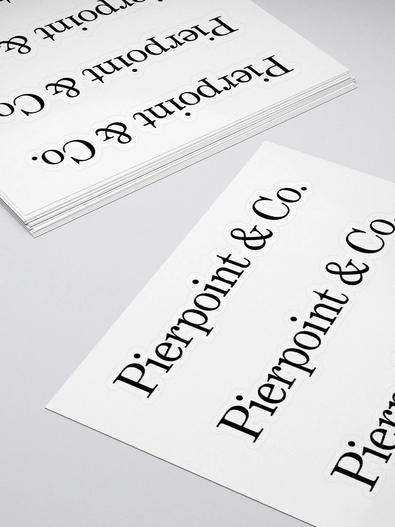 Pierpoint & Co. Stickers product image (4)