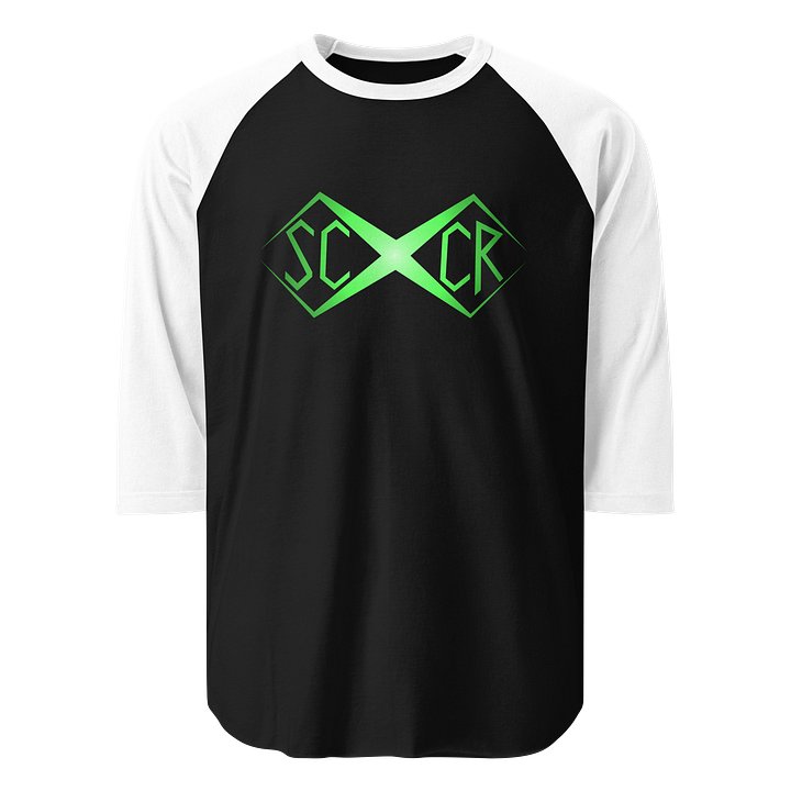 Green X Baseball Raglan product image (1)