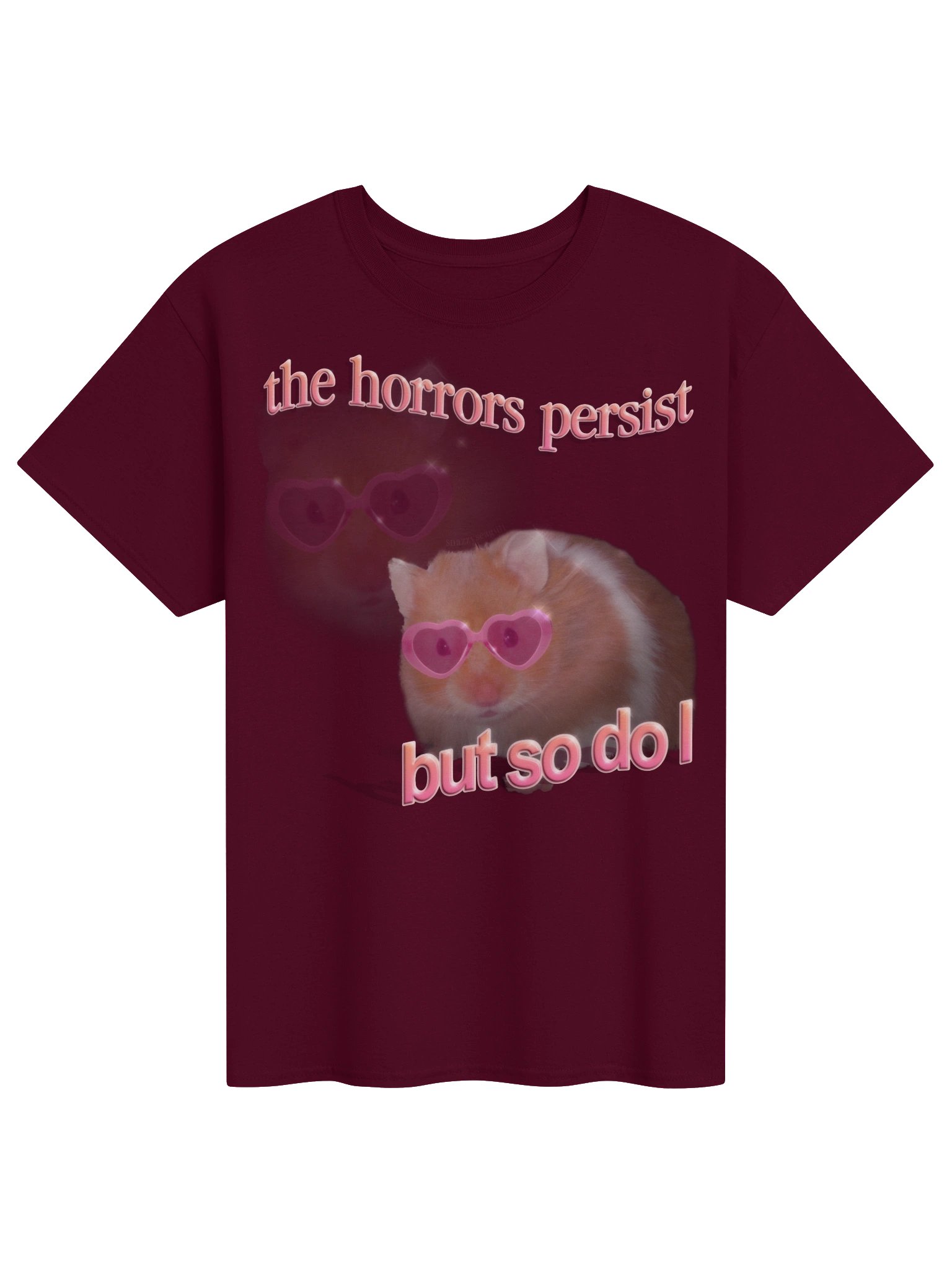 The Horrors Persist Hamster T-shirt product image (21)