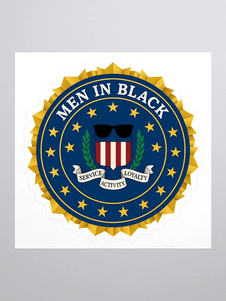Men in Black Task Force Sticker — TF.STKR-01 product image (1)