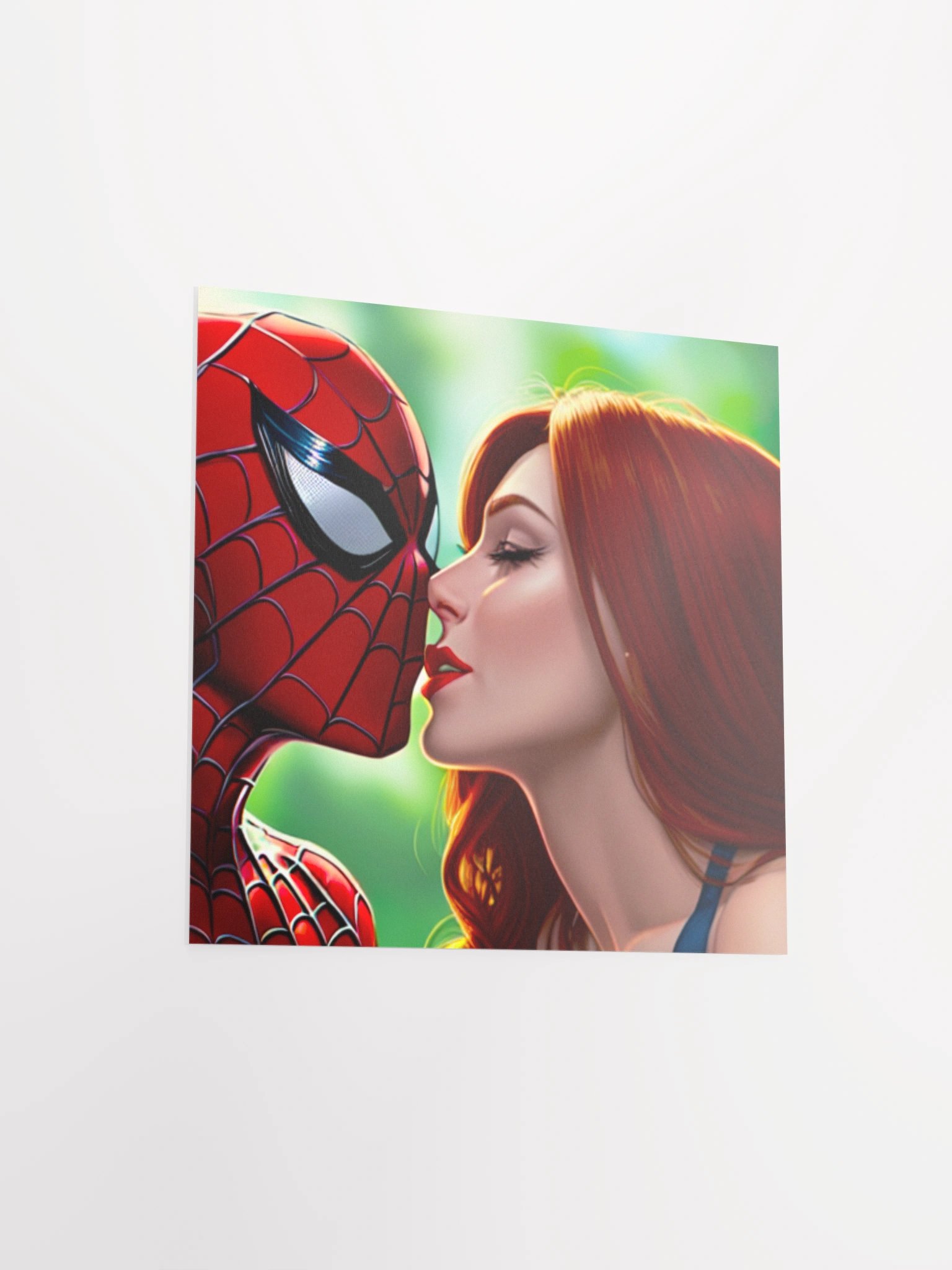 Spidey's Kiss Enhanced Matte Poster product image (11)
