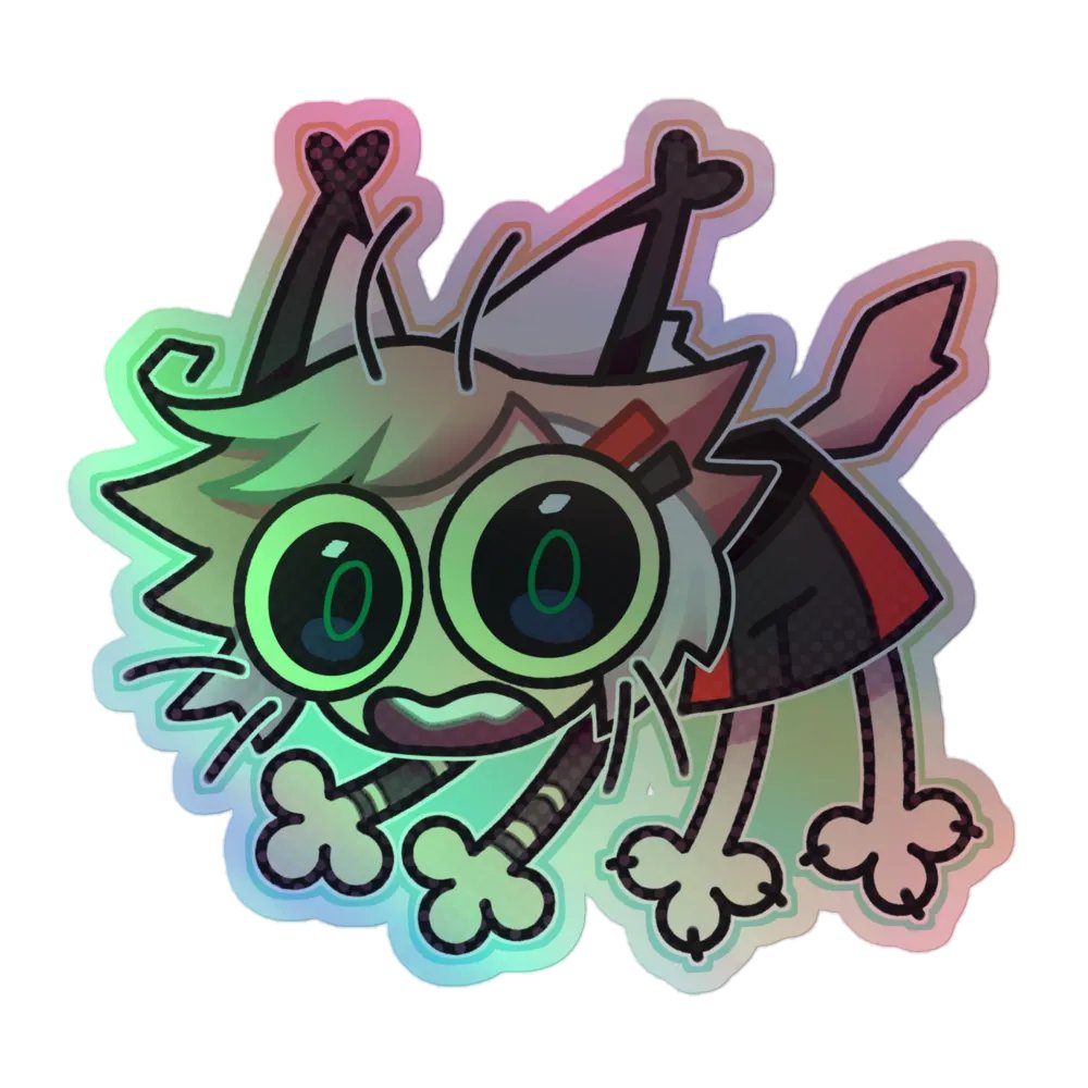 Snebby Scrungle Holographic Sticker product image (1)