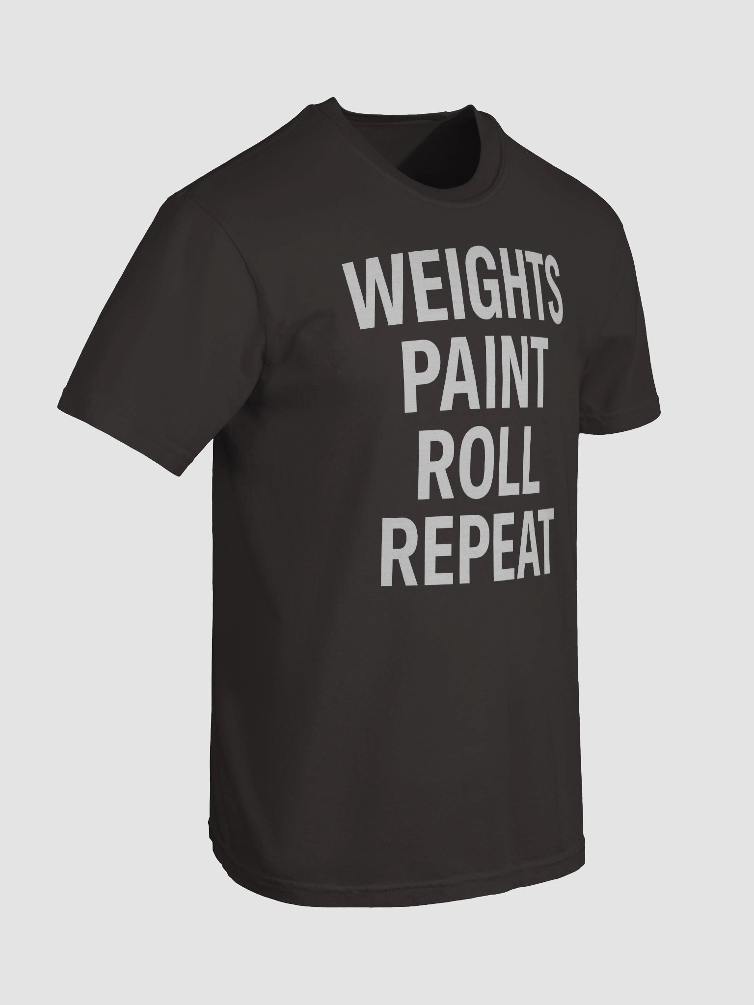 Weights, Paint, Roll Repeat Tee product image (19)