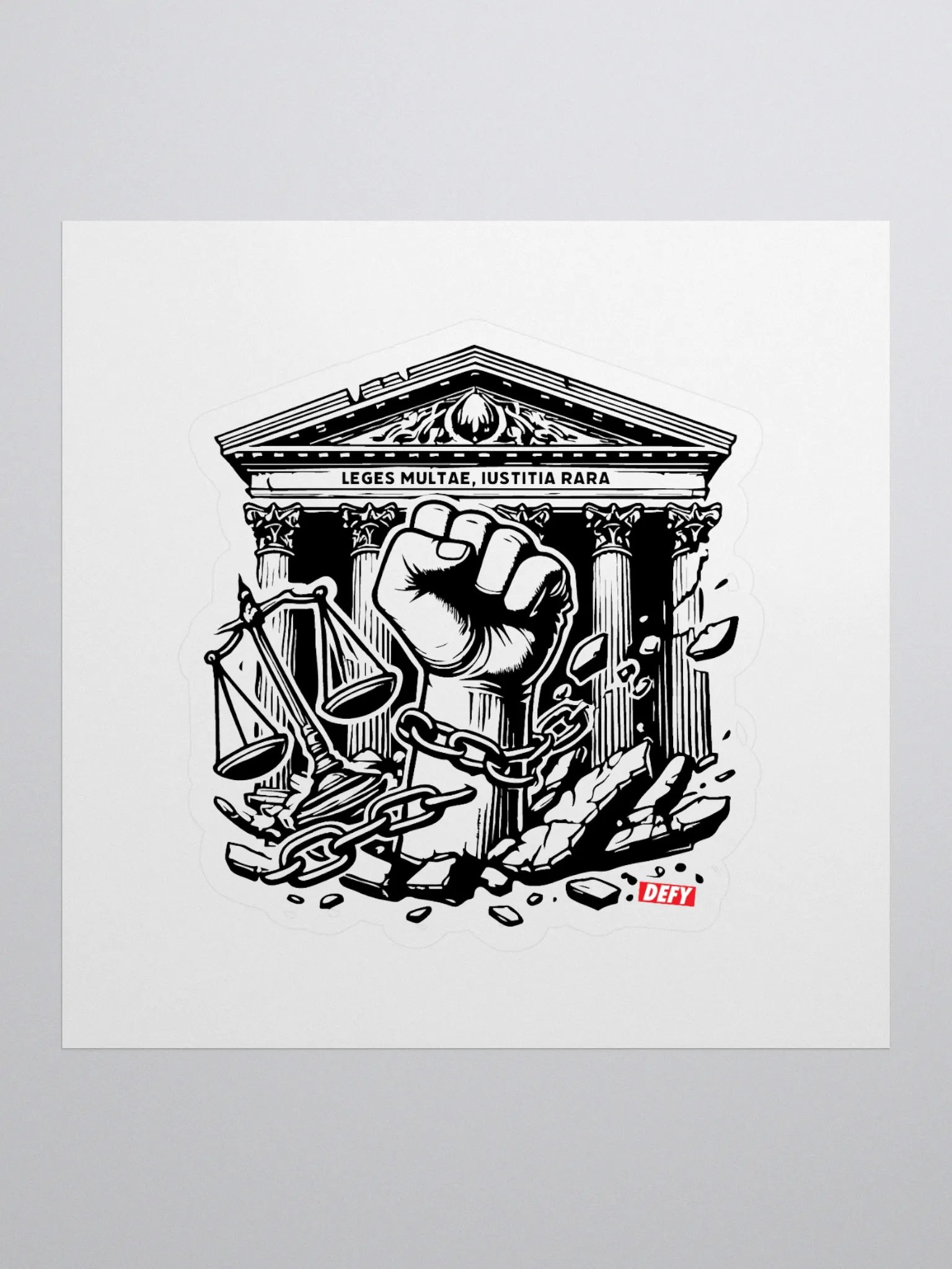 DEFY - MANY LAWS RARE JUSTICE product image (1)
