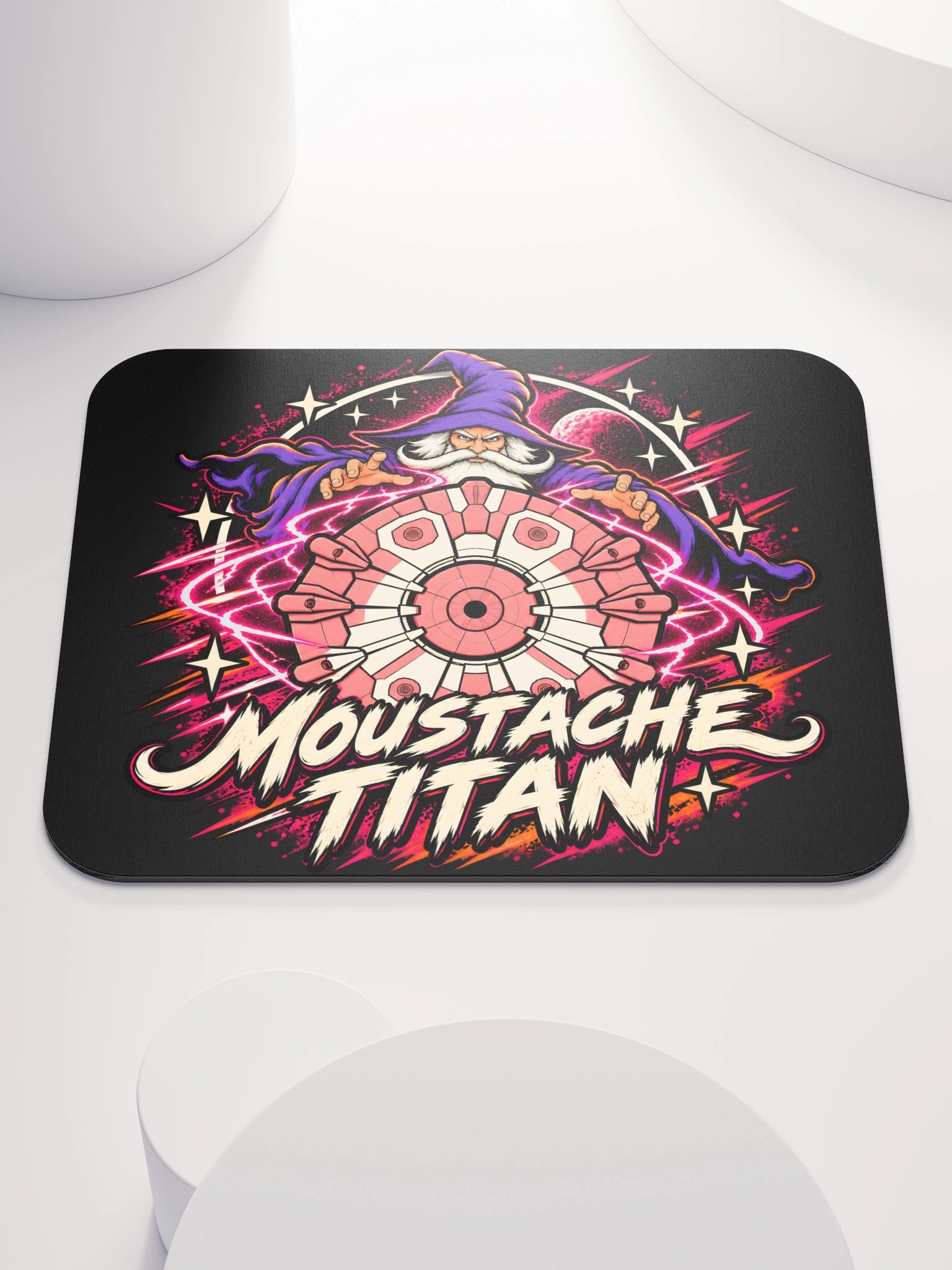MOUSTACHE TITAN - Classic Mouse Pad product image (1)