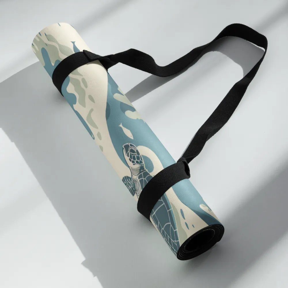 Sea Turtles Yoga Mat by Treasure Pie product image (7)