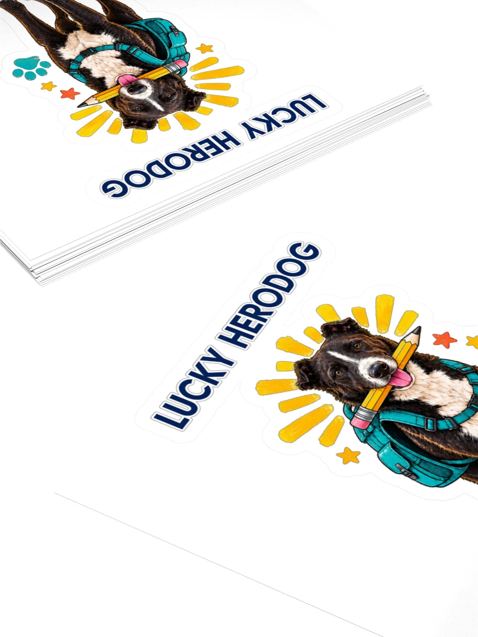 DogKids Schulanfänger Sticker – Lucky HeroDog product image (4)