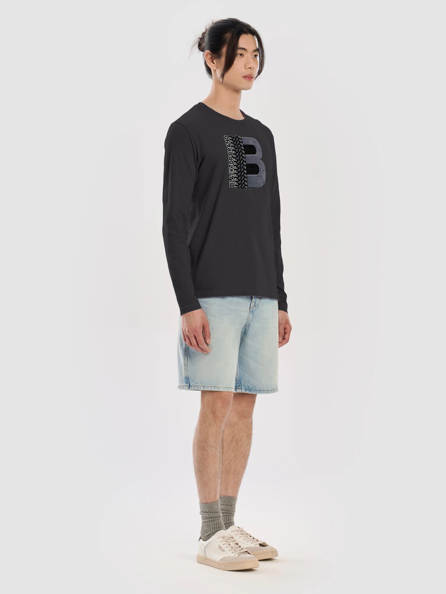 Blacktop Brand Fitted Long Sleeve Performance Tee product image (7)