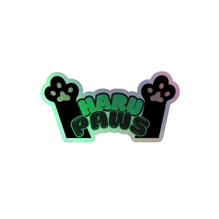 Haru Paws Holographic Sticker Sheet product image (2)