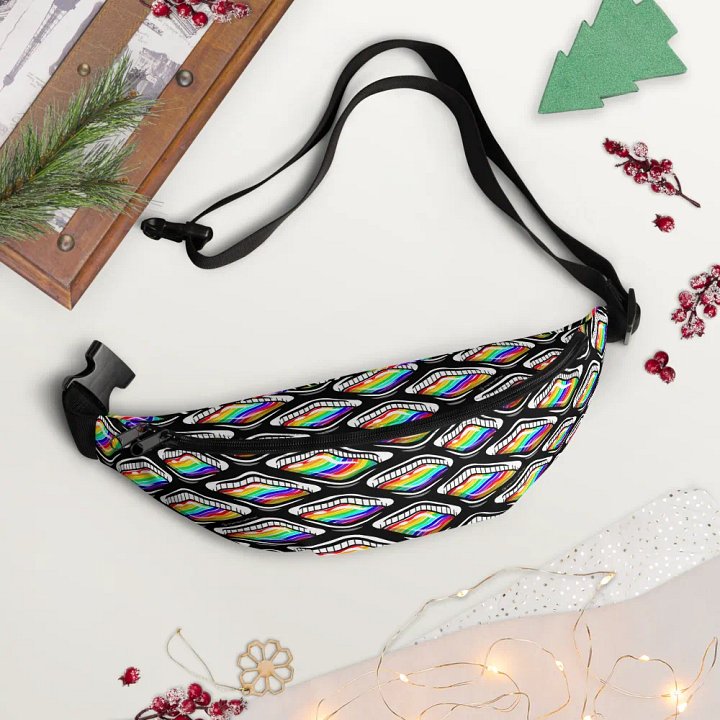 Rainbow Squares Fanny Pack product image (2)