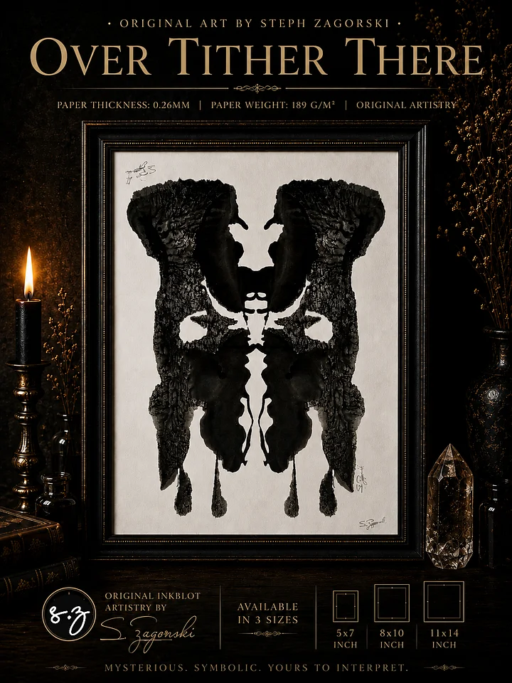 Over Tither There | Inkblot Print product image (2)