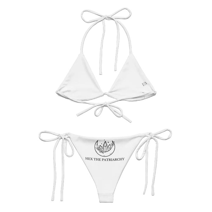 Hex The Patriarchy tie-up swimsuit product image (2)