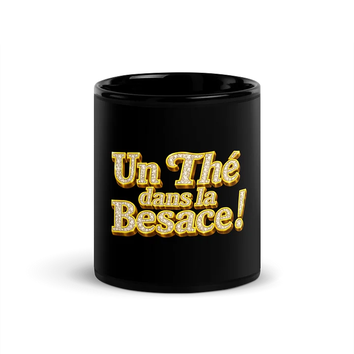 Mug noir « Un Thé dans la Besace ! » product image (1)
